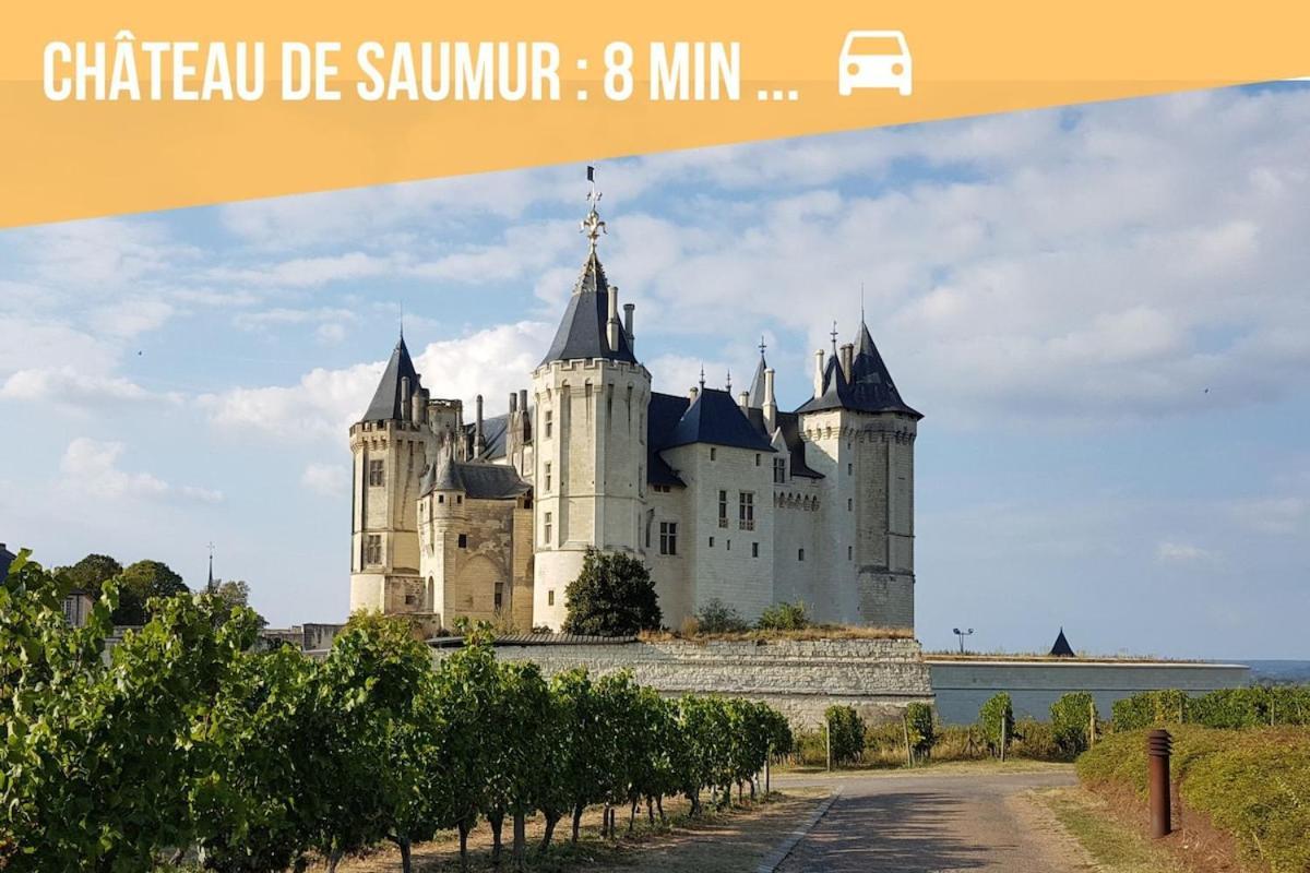 Gite Les Jardins De Terrefort Saumur Kültér fotó